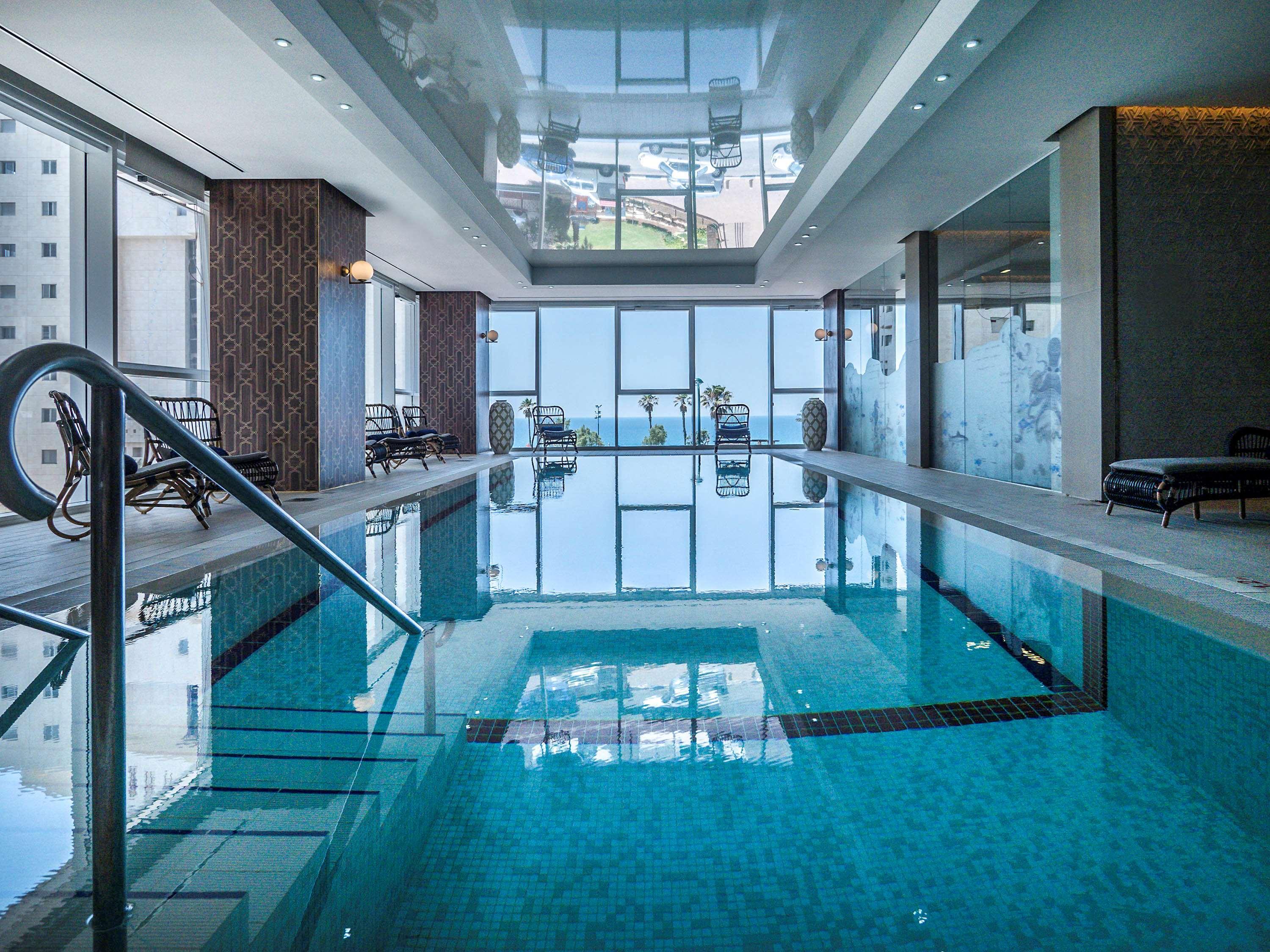 David Tower Hotel Netanya By Prima Hotels - 16 Years Plus Ngoại thất bức ảnh The pool at the 1012